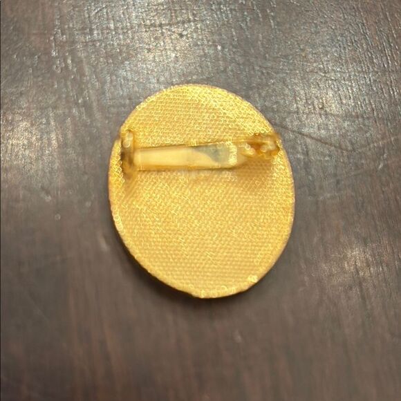 Rose Crosstitch Floral Brooch - Picture 2 of 3